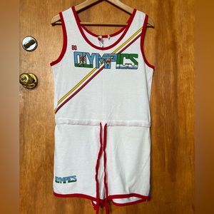 Vintage 80’s Olympic Romper